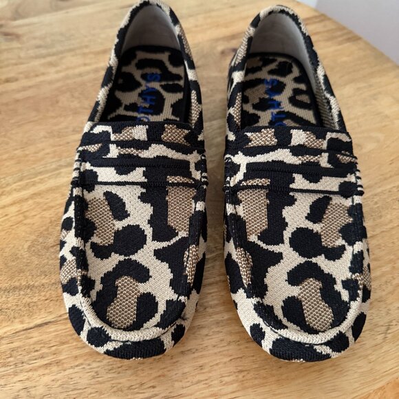 Rothy's The Driver flats Leopard Size 9 - Picture 2 of 5